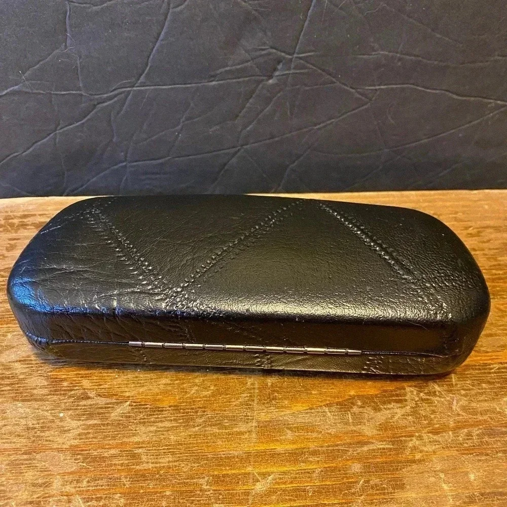 Legre Glasses Hard Case Velvet interior Leather Exterior